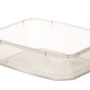 מיכל פלסטיק שקוף 1 ליטר