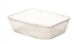 מיכל פלסטיק שקוף 1 ליטר