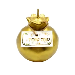 נר דקורטיבי דגם רימון