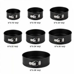 תבנית קפיץ עגולה